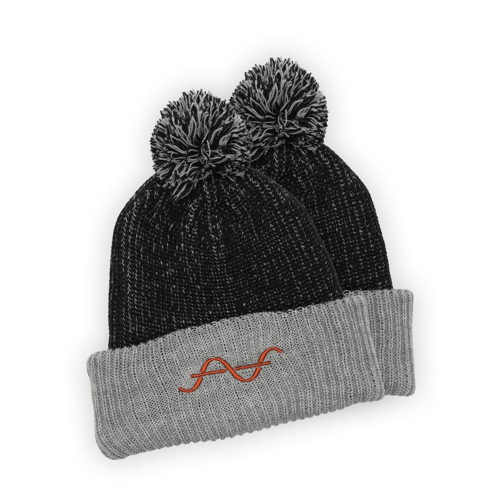 Wave Pom Beanie