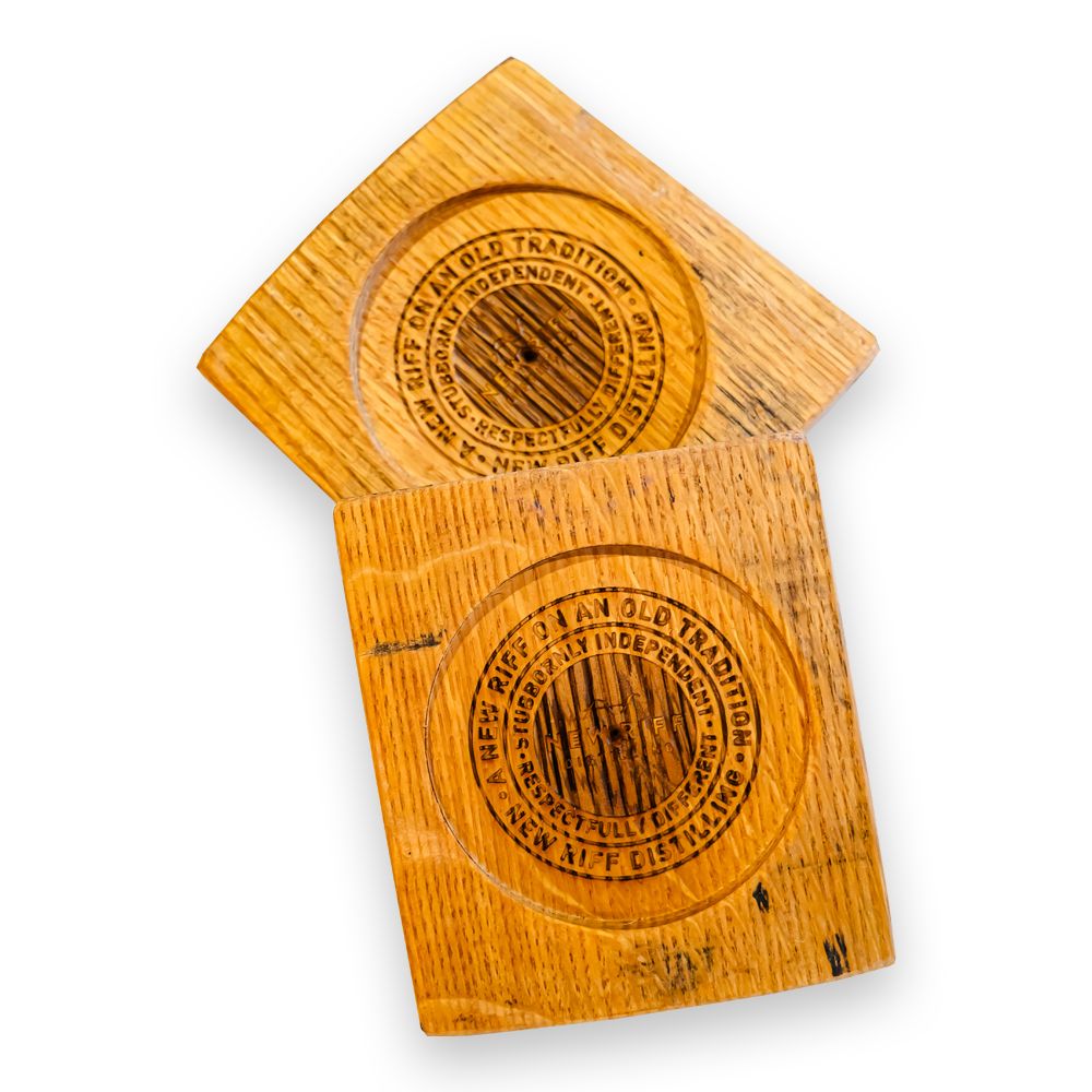 Barrel Stave Coasters Barrel Stave Coasters