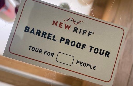 Barrel Proof Tour Certificate For Two