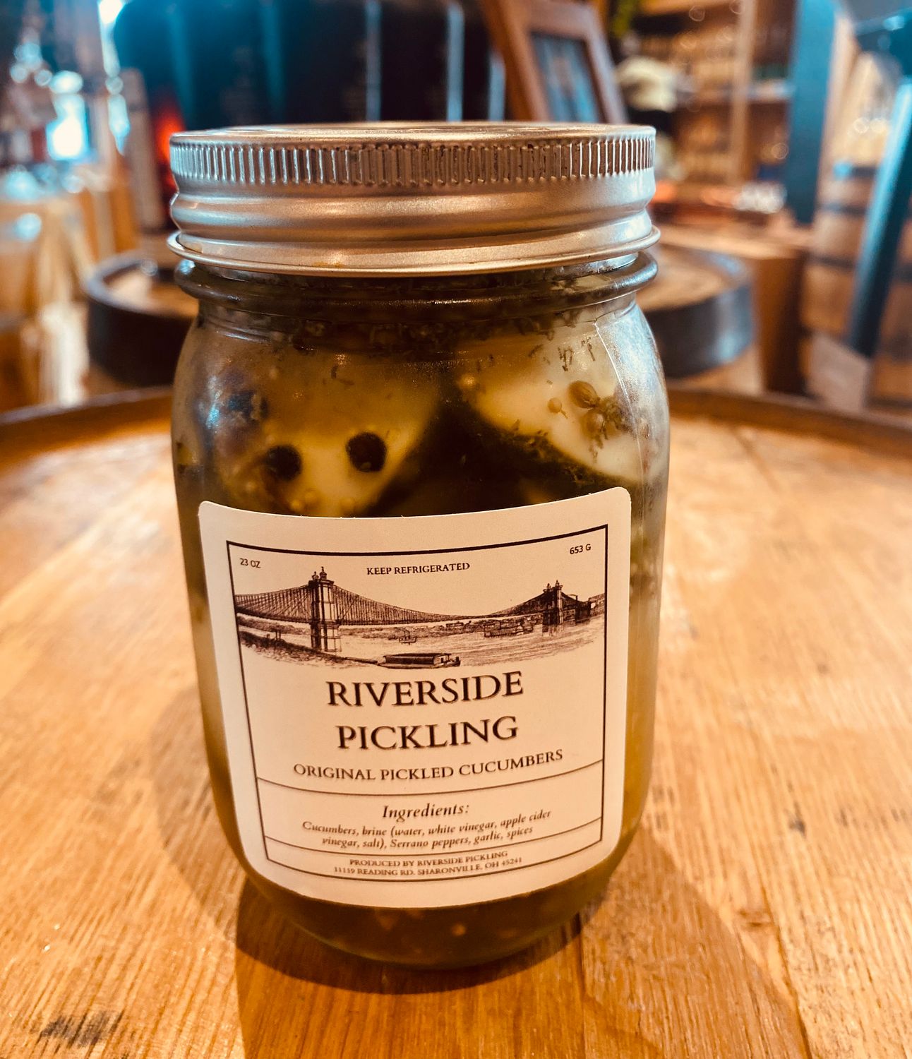 Riverside Pickles, name: Orignal