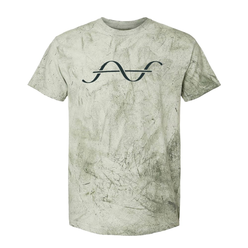 Green Tie-Dyed T Shirt