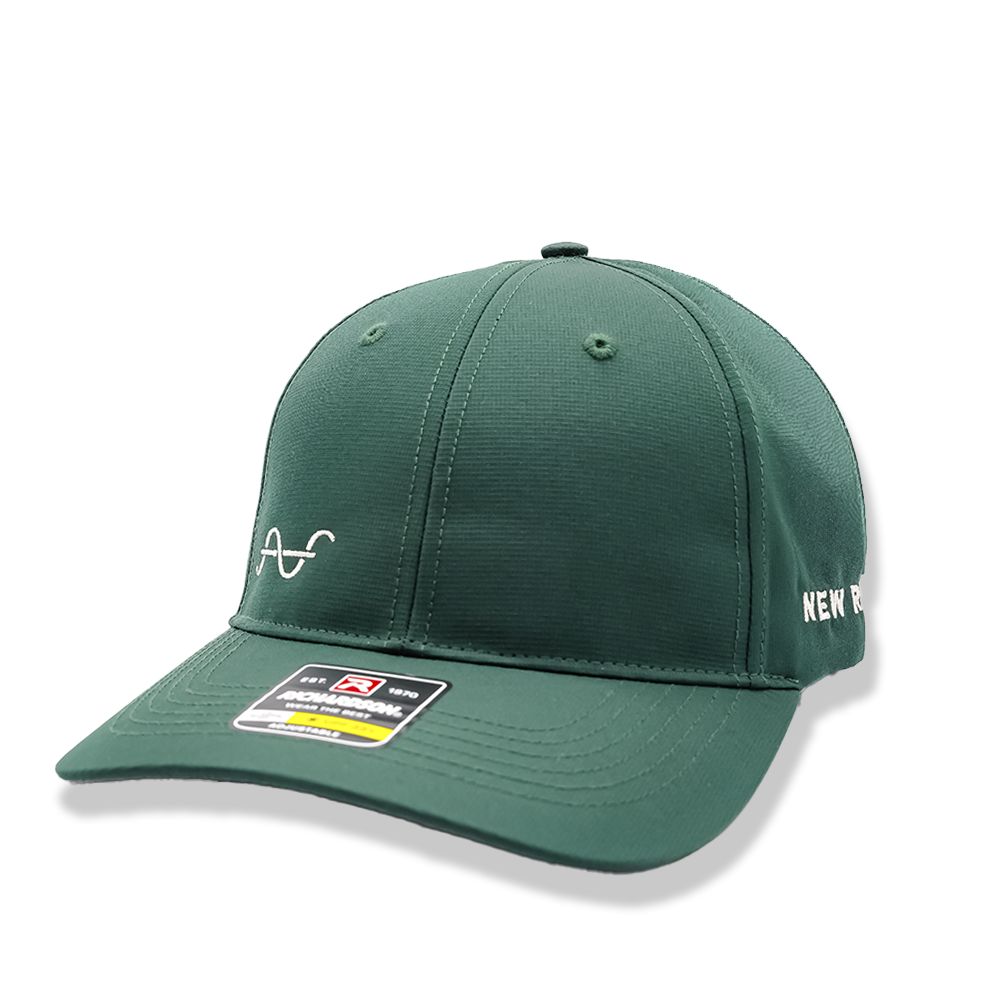 Green Corner Logo Wave Golf Hat