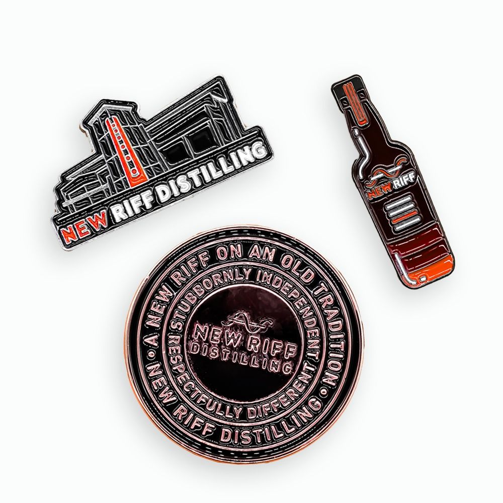 New Riff Lapel Pins (3 pack) New Riff Lapel Pins (3 pack)
