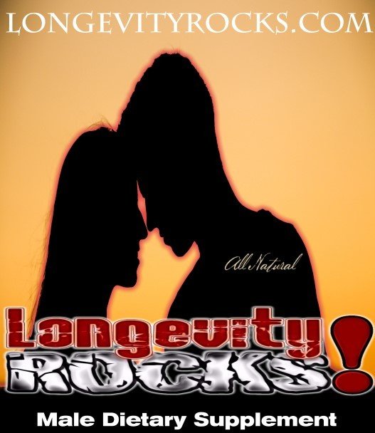 Longevity Rocks! - All Natural Male Enhancement Supplement  – Single Dose