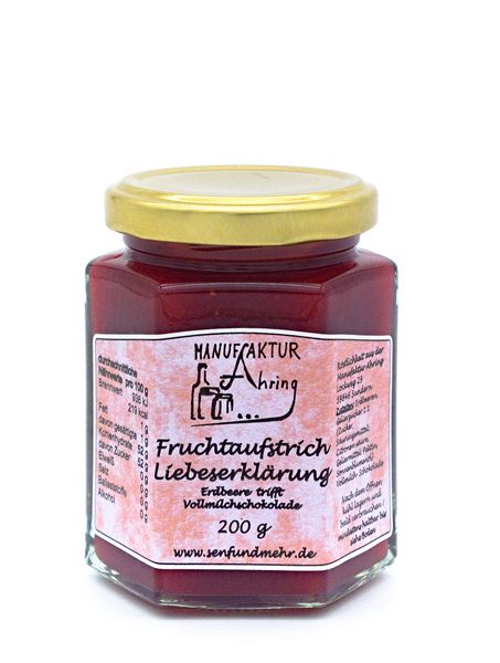 Fruchtaufstrich Liebeserklärung