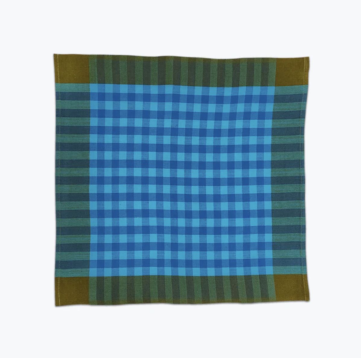 Grid Napkin Pair | Turquoise