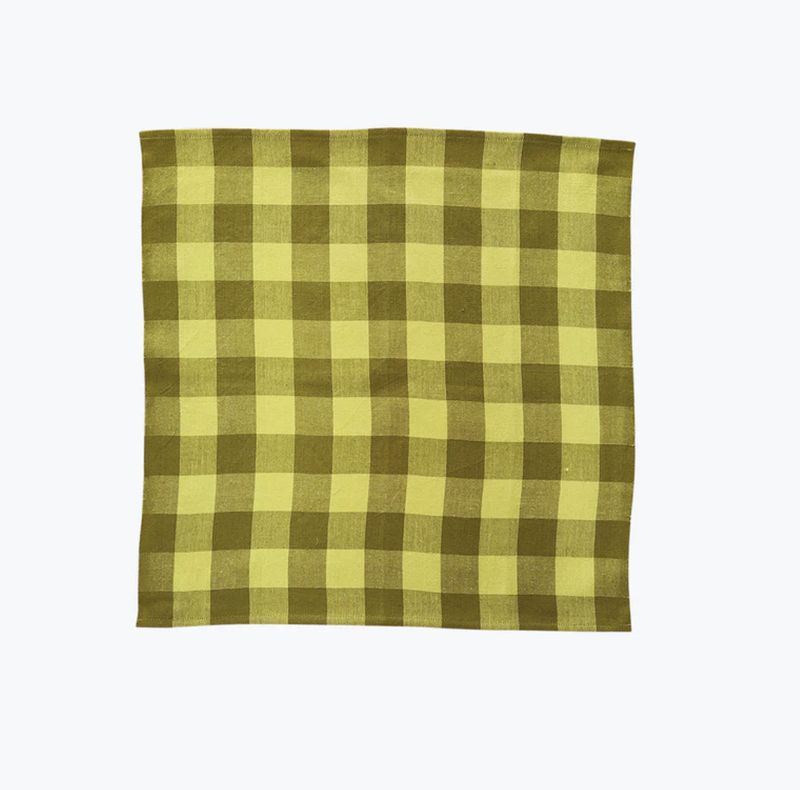 Big Gingham Napkin Pair | Limon