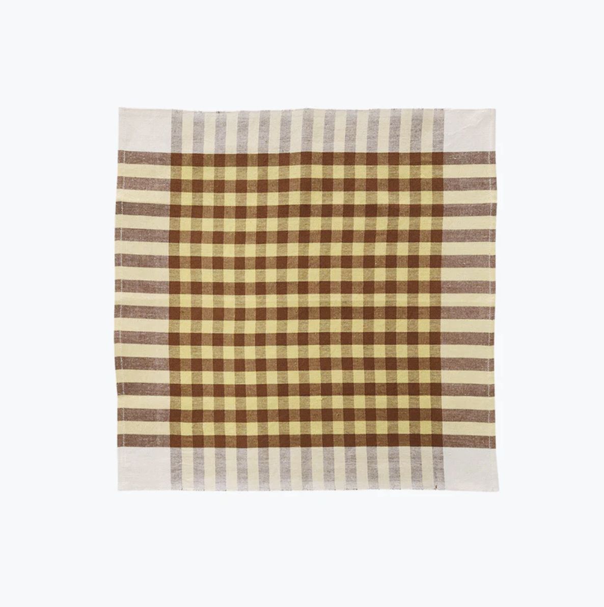 Grid Napkin Pair | Pineapple