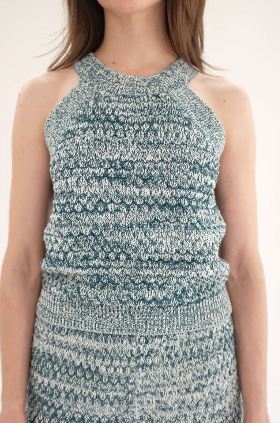 Cupola Top, Colour: Cypress Melange, Size: S/M