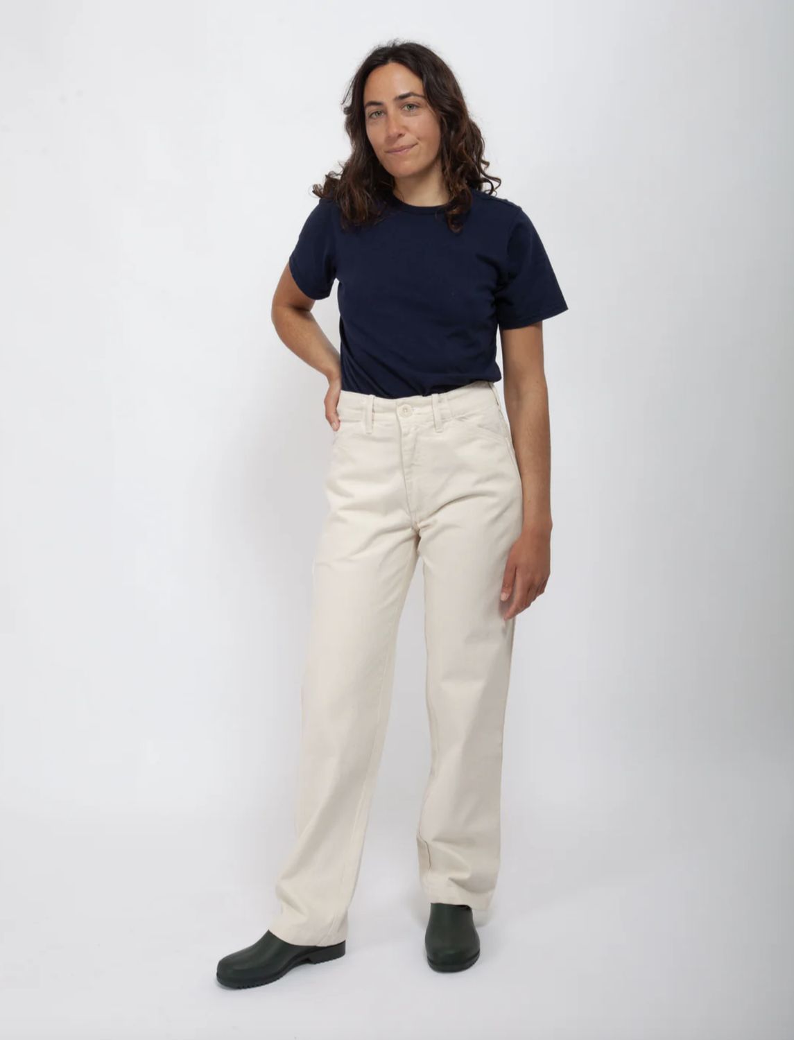 Painter Pants, Colour: Natural, Size: 24