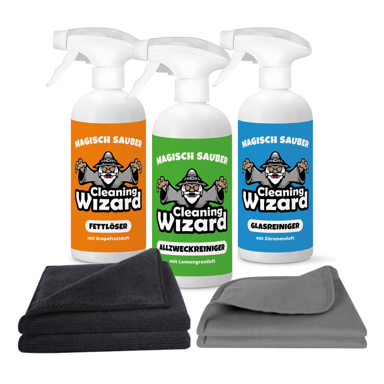 CLEANING WIZARD Allrounder Set XXL