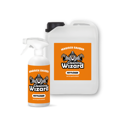 CLEANING WIZARD Fettlöser Set