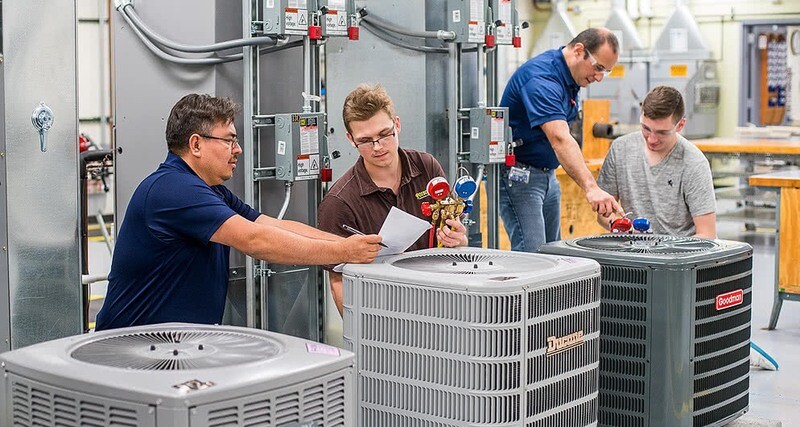 RESIDENTIAL HVAC Wednesdays and Thursday Nights starting July 16, 2025 - November 6, 2025 for 17 weeks 5-8:45pm