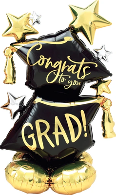 51 Inch AirLoonz Congrats To You Grad Air-Fill Balloon 51 Inch AirLoonz Congrats To You Grad Air-Fill Balloon
