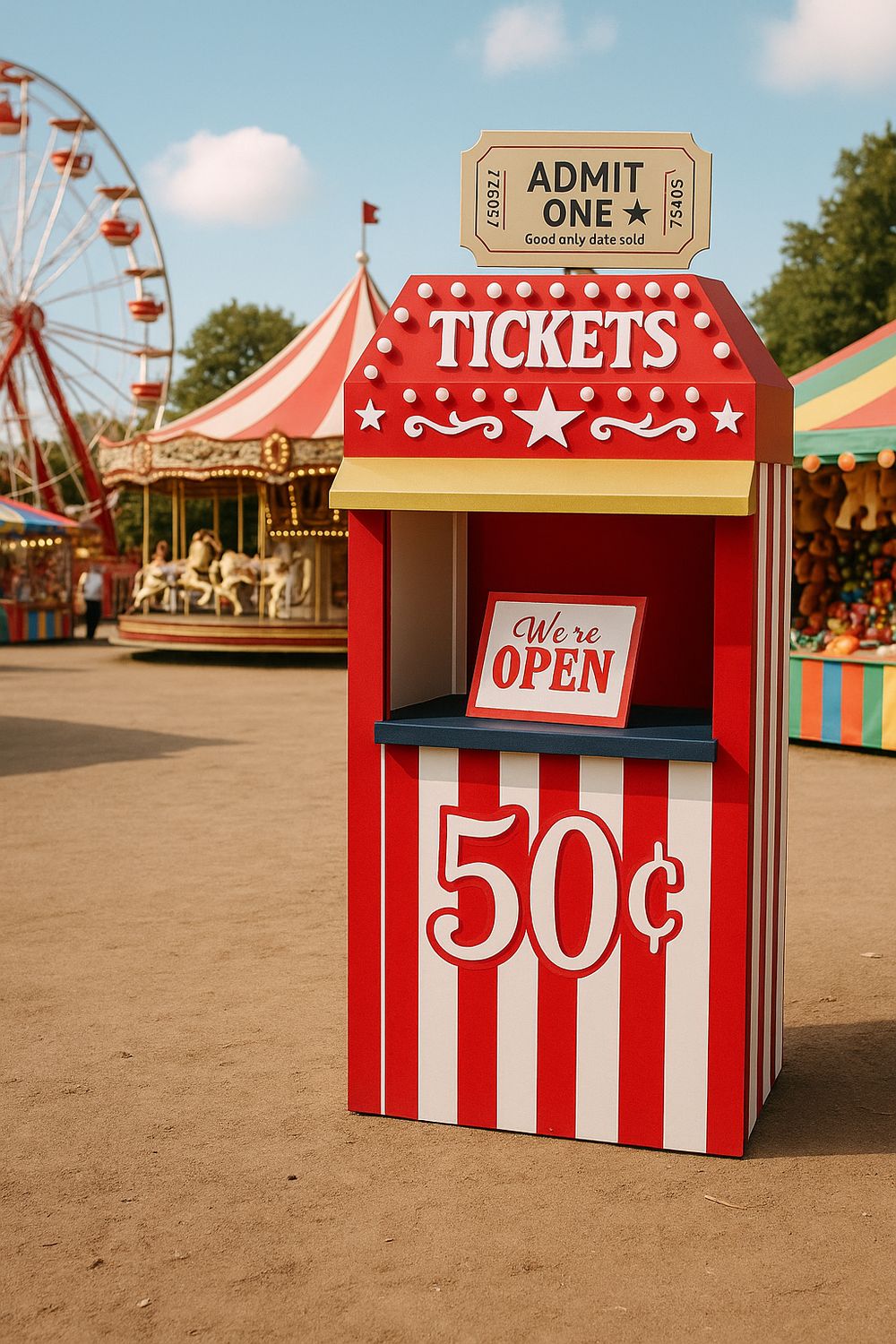 ​Circus Ticket Booth Rental