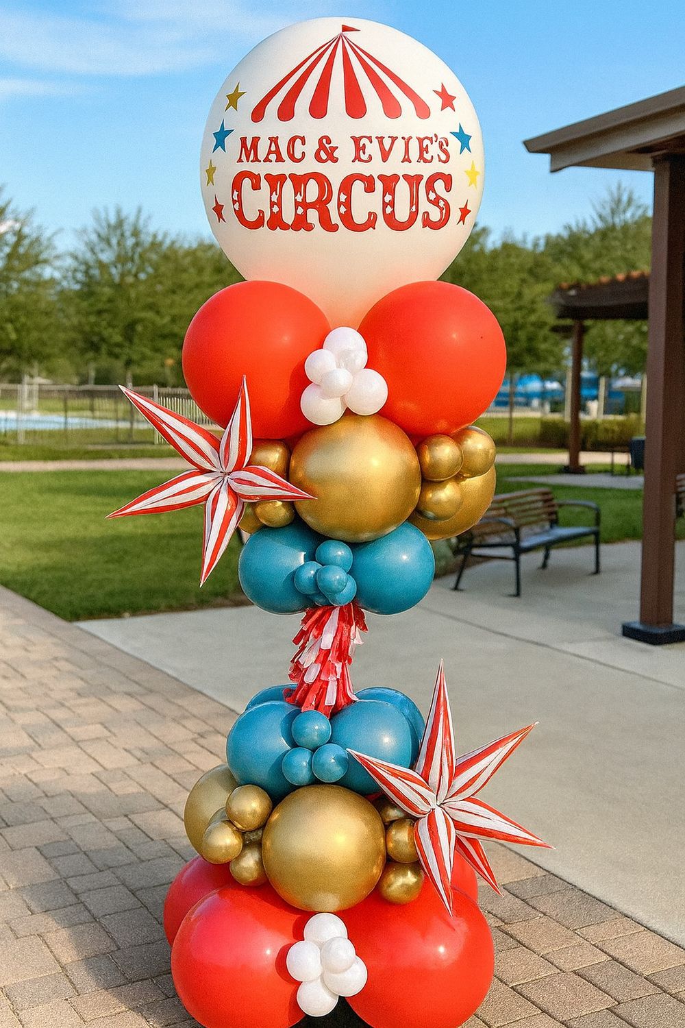 Circus Balloon Column