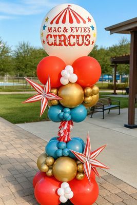 Circus Balloon Column