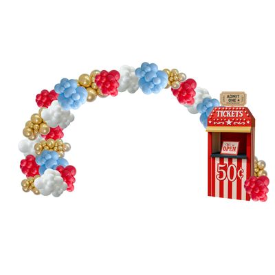 ​Ticket Booth Rental with Balloon Arch