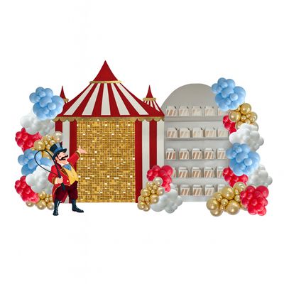 Step Right Up! Treat Wall & Photo Op