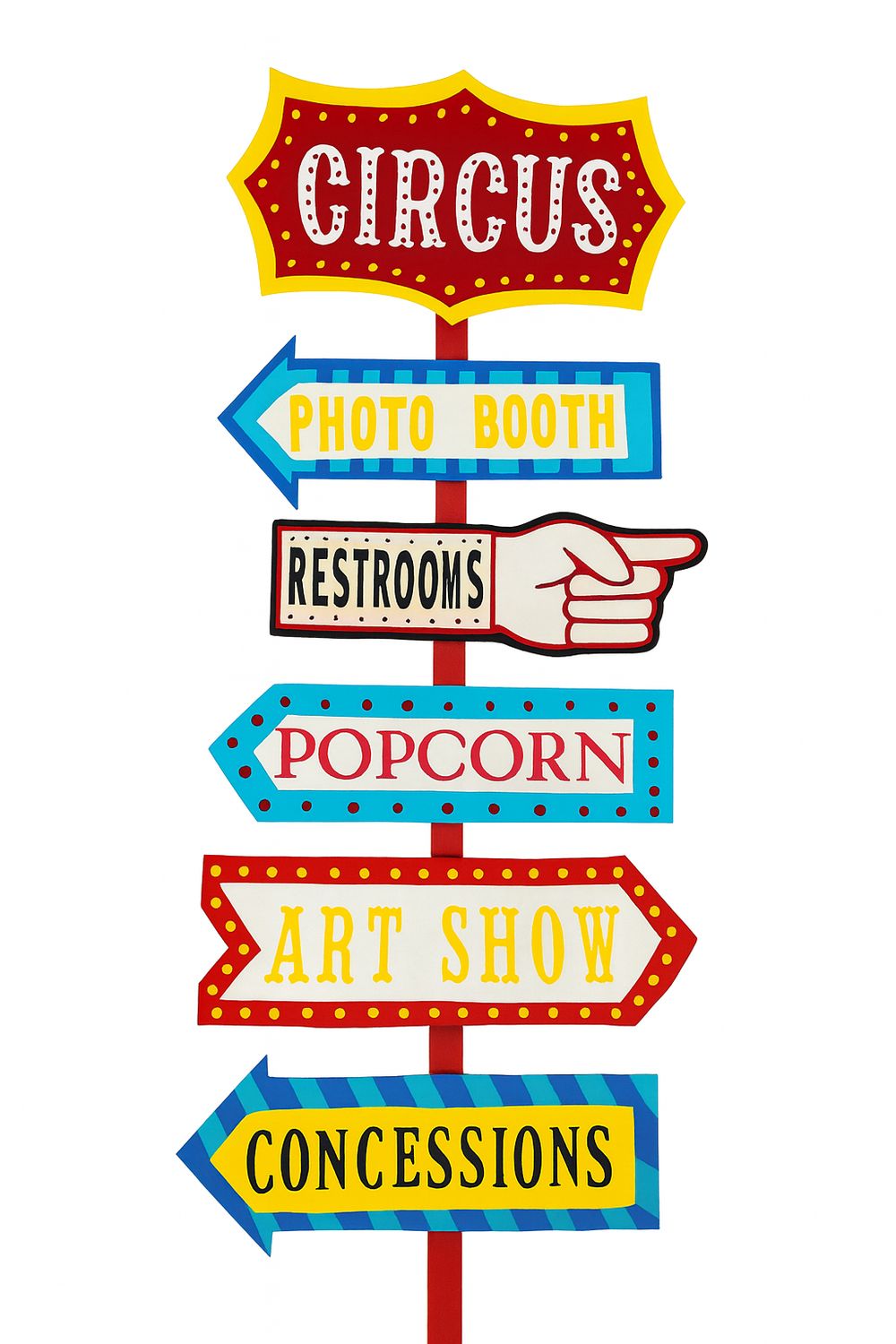 Circus Sign Rental