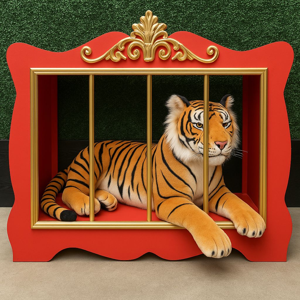 Circus Animal Cage Cart Rental