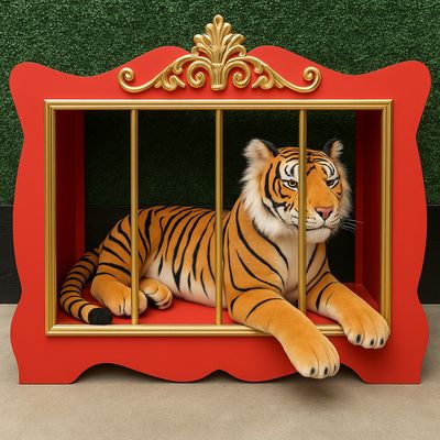 Circus Animal Cage Cart Rental