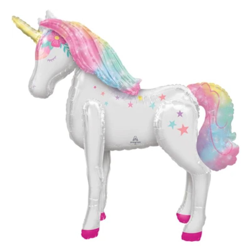43 43" AirWalker Enchanted Unicorn Balloon