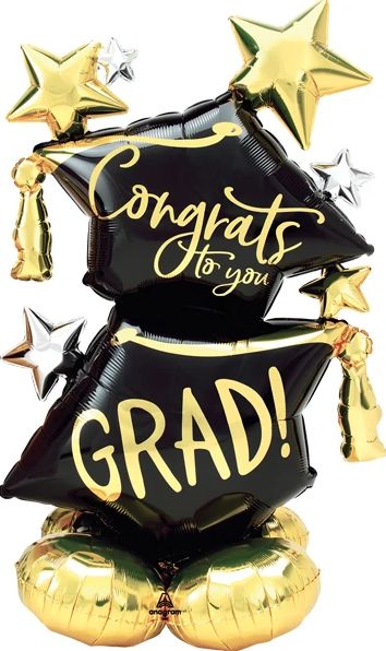 51 Inch AirLoonz Congrats To You Grad Air-Fill Balloon 51 Inch AirLoonz Congrats To You Grad Air-Fill Balloon
