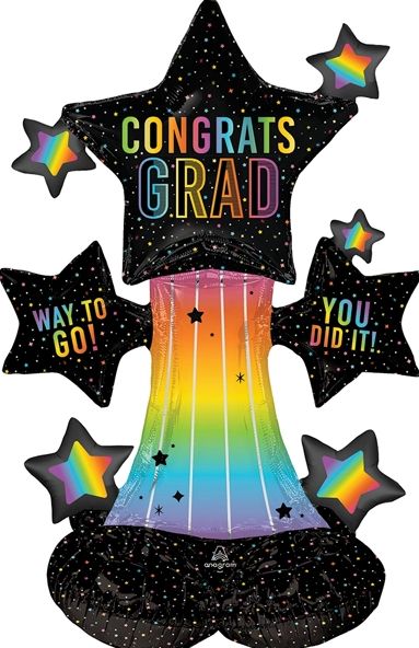 36 Inch AirLoonz® Jr. Cosmic Future Star Air-Fill Balloon 36 Inch AirLoonz® Jr. Cosmic Future Star Air-Fill Balloon