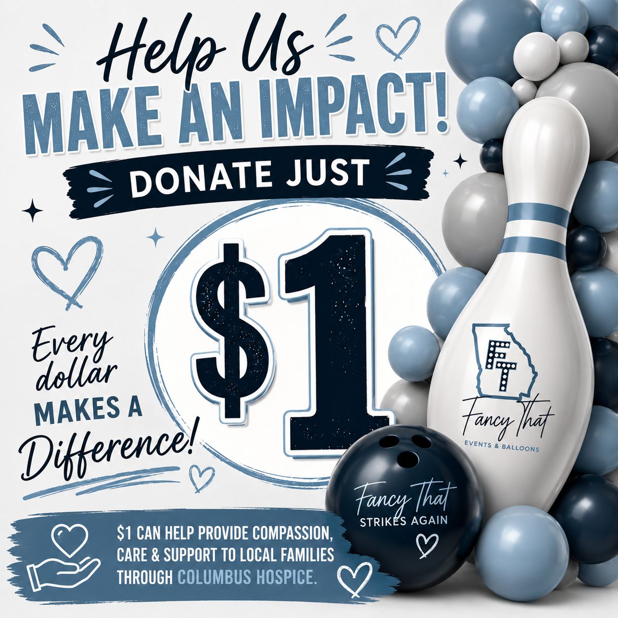 ? $1 Donation – Help Us Make an Impact ?