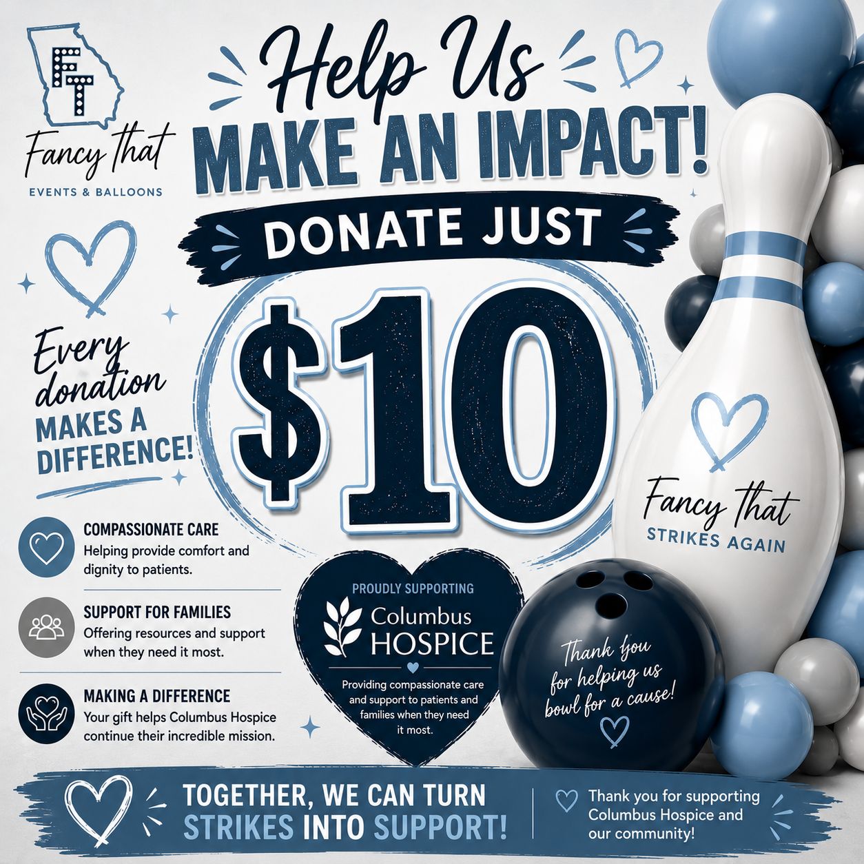 ?? $10 Donation โ Help Us Turn Strikes Into Support ?? $10 Donation โ Help Us Turn Strikes Into Support