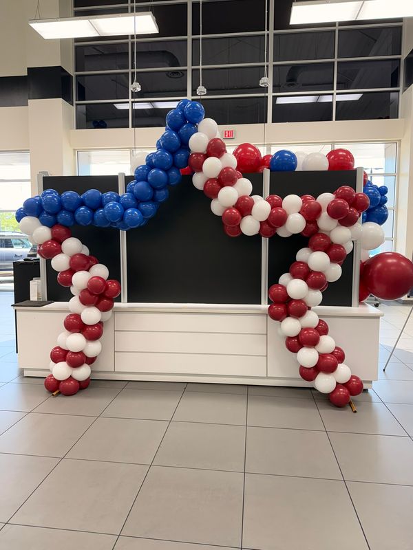 Star Balloon Arch Star Balloon Arch