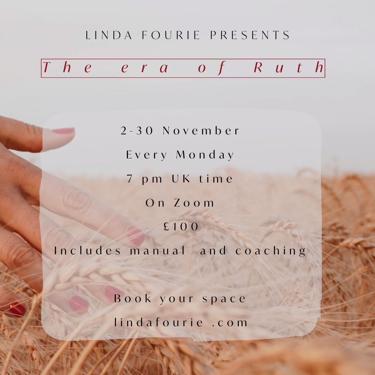 Era Of Ruth November UK