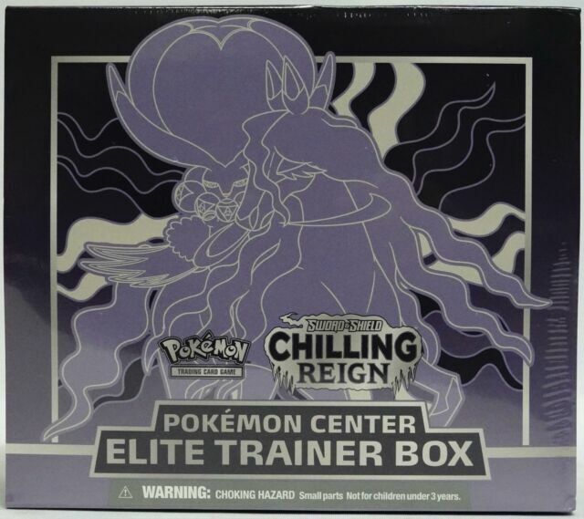 Chilling Reign ETB Pokemon Center