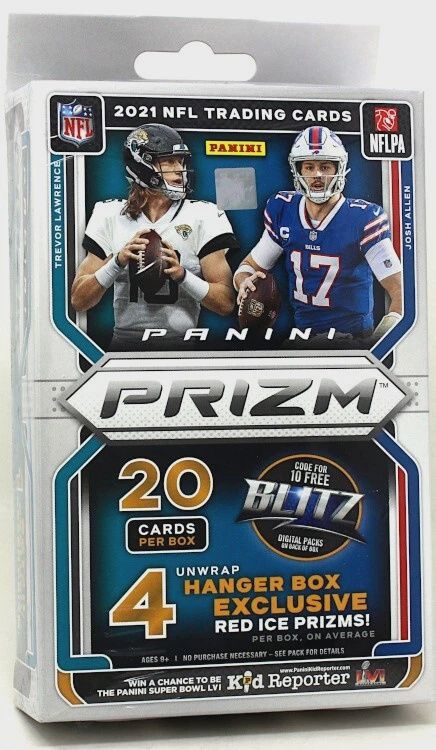 2021 NFL Football Prizm Hanger Box