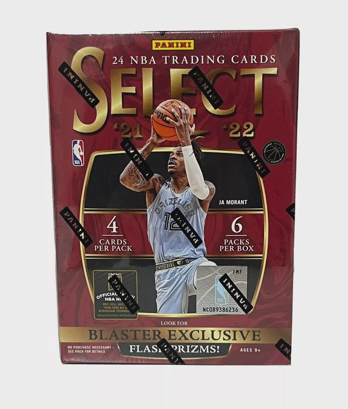 2021-22 Select Basketball Blaster Box
