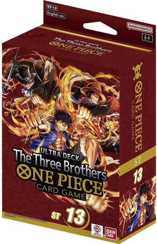 One Piece Three Brothers Ultra Deck ST-13