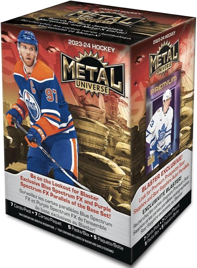 2023-24 Metal Universe Hockey Blaster Box