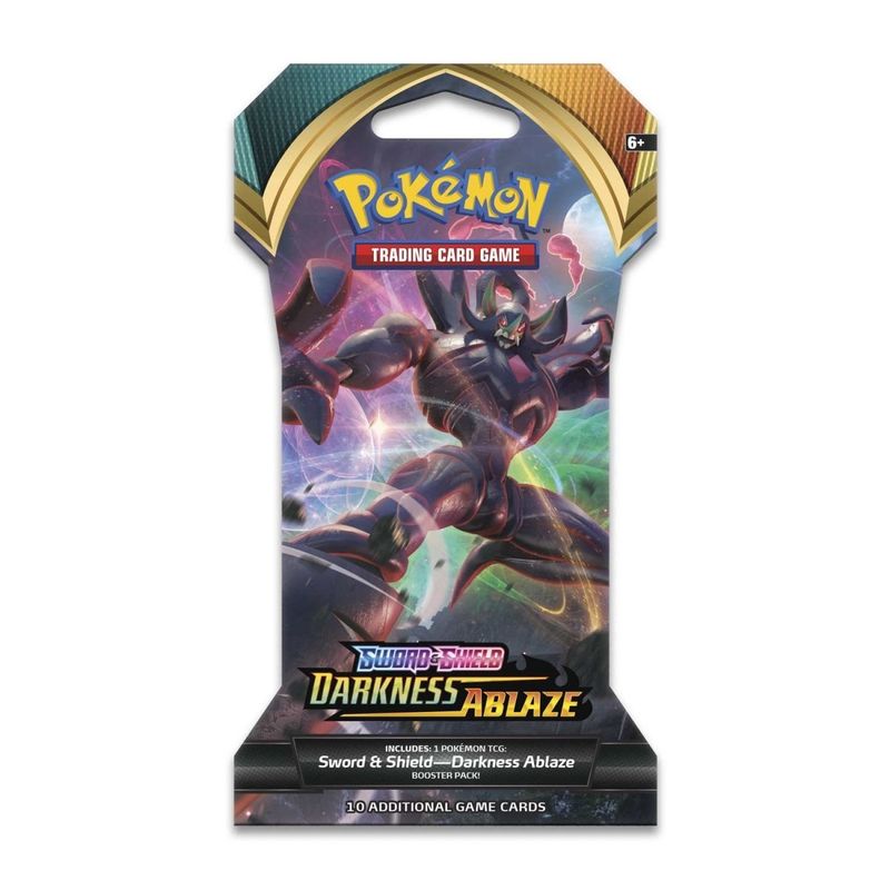 Pokemon Darkness Ablaze Booster Pack Sleeved