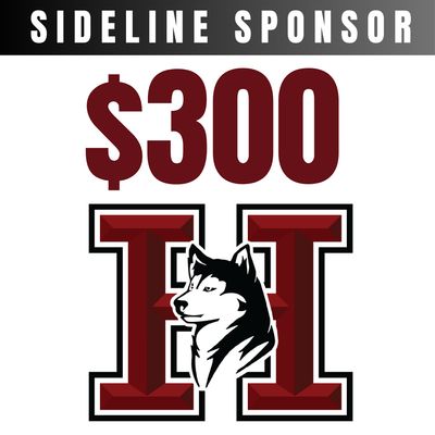 Sideline Husky Football Sponsor (Field Banner)