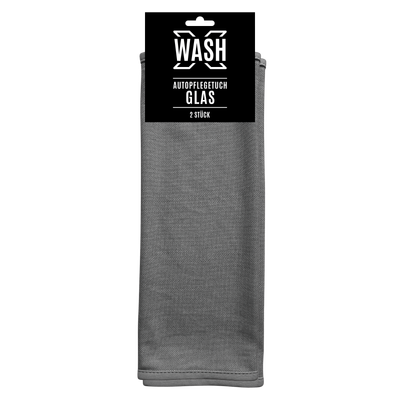 WASHX Autopflegetuch Glas