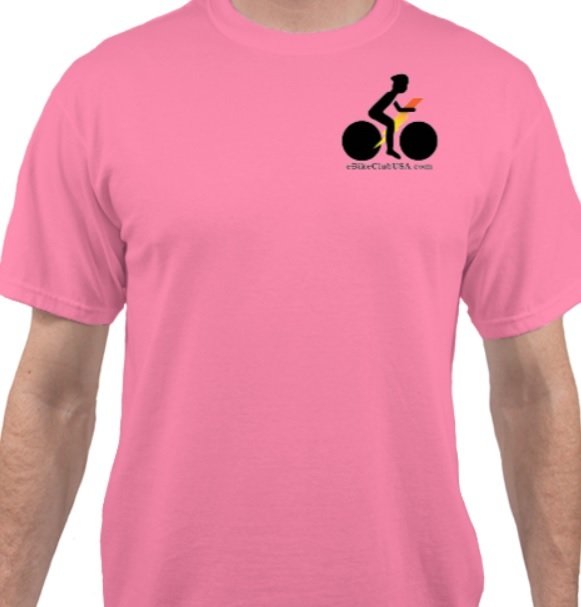 Neon Pink eBikeClubUSA.com Riding T-Shirt!