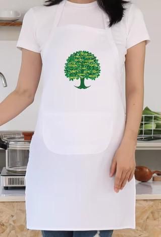 Aprons, Colors: White