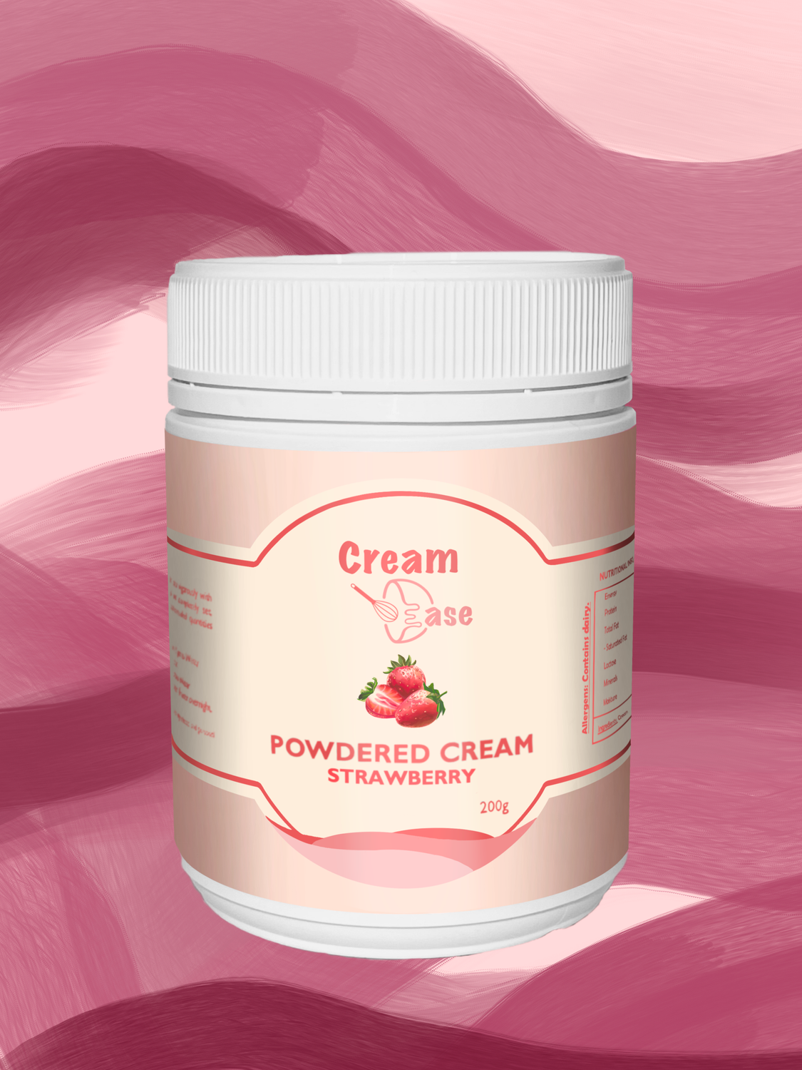 Cream Powder - Strawberry Flavour
