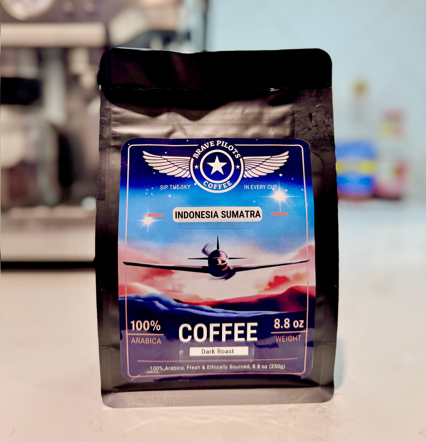 INDONESIA SUMATRA - Ground Coffee (8.8oz)