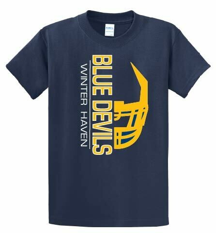 Blue Devils Helmet Tee