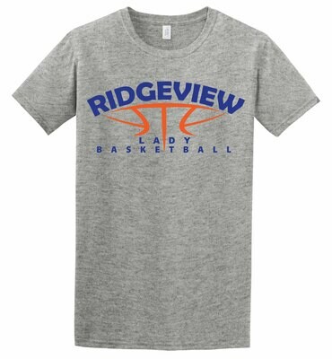 Lady Basketball Softstyle Tee - 2 Color