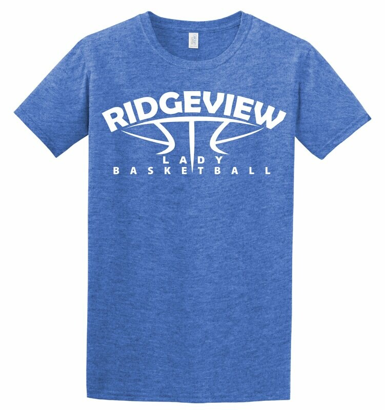 Lady Basketball Softstyle Tee