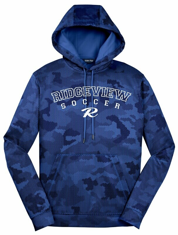 Sport-Tek® Sport-Wick® CamoHex Fleece Hooded Pullover