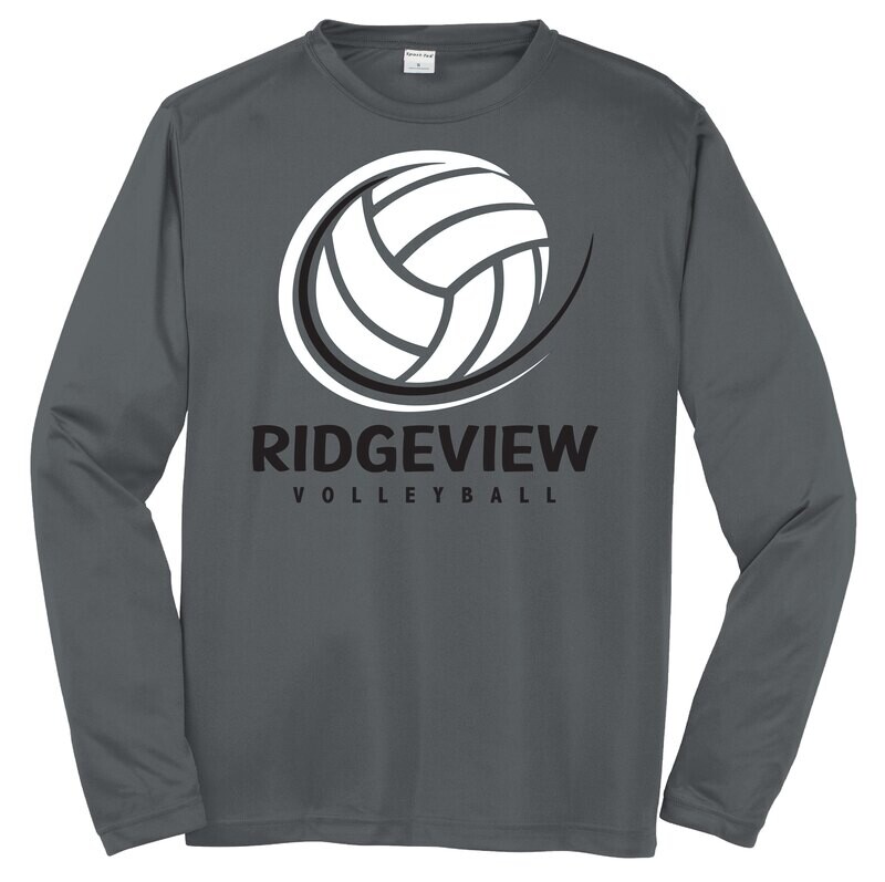 Sport-Tek® PosiCharge® Long Sleeve Competitor™ Tee - Swoosh Logo